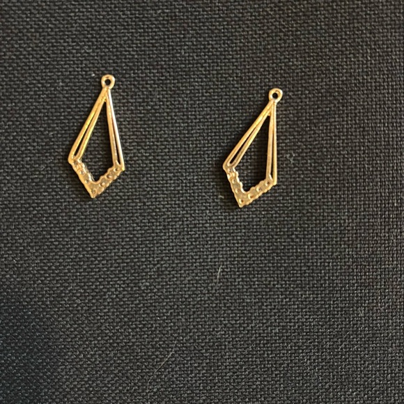 14KT YELLOW GOLD 1/4 CARAT EARRING JACKETS - Picture 3 of 6